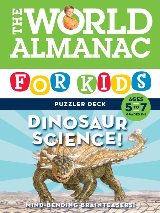 Cover image for The World Almanac for Kids Puzzler Deck